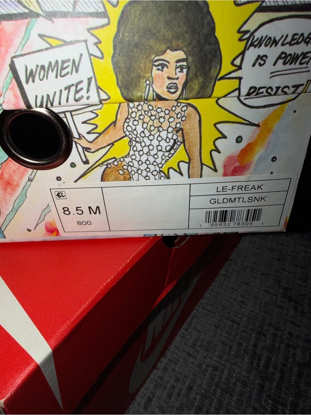 JEFFREY CAMPBELL Gold “LE- FREAK sandal. New in box. - Picture 7 of 7